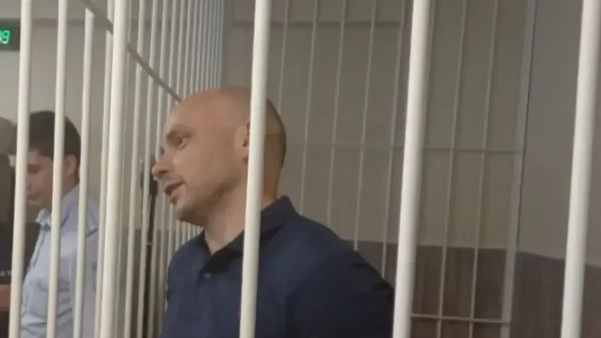 Архивное фото. Андрей Пивоваров* в зале суда. Фото: Ирина Орлова / MR7