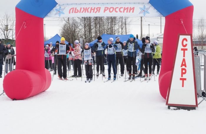 В старте гонки «Лыжня России-2022» приняли участие две тысячи спортсменов