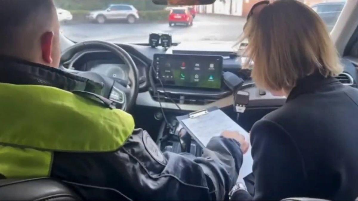 Скриншот видео: Госавтоинспекция по Петербургу и Ленобласти