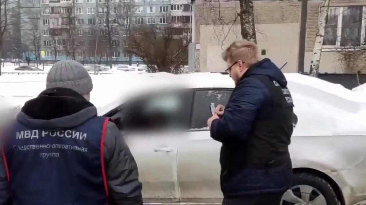 Скриншот видео: Следственный комитет Петербурга