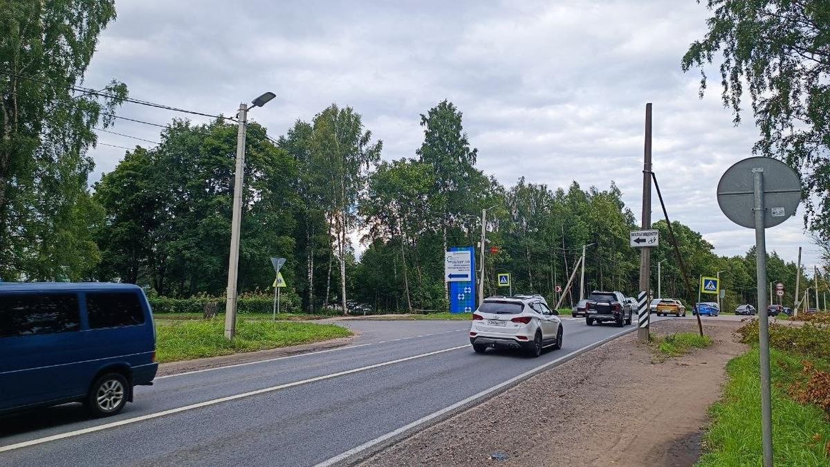 Поворот на мультицентр. Фото: предоставлено местными жителями