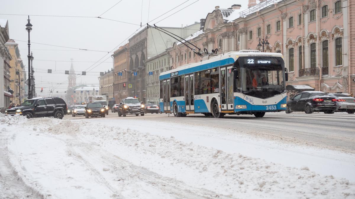 Трассы троллейбусов сократили из-за аварии на Малой Морской улице
