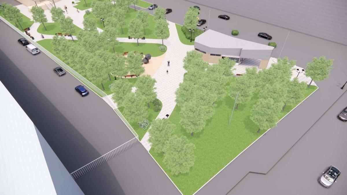 До середины октября в Московском районе благоустроят Смоленский сквер