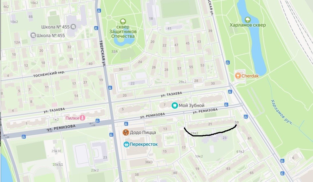 Схема: «Яндекс.Карты»