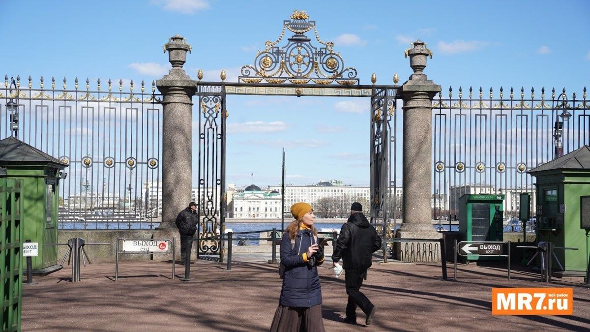 Летний сад открылся для посетителей после просушки 1 мая