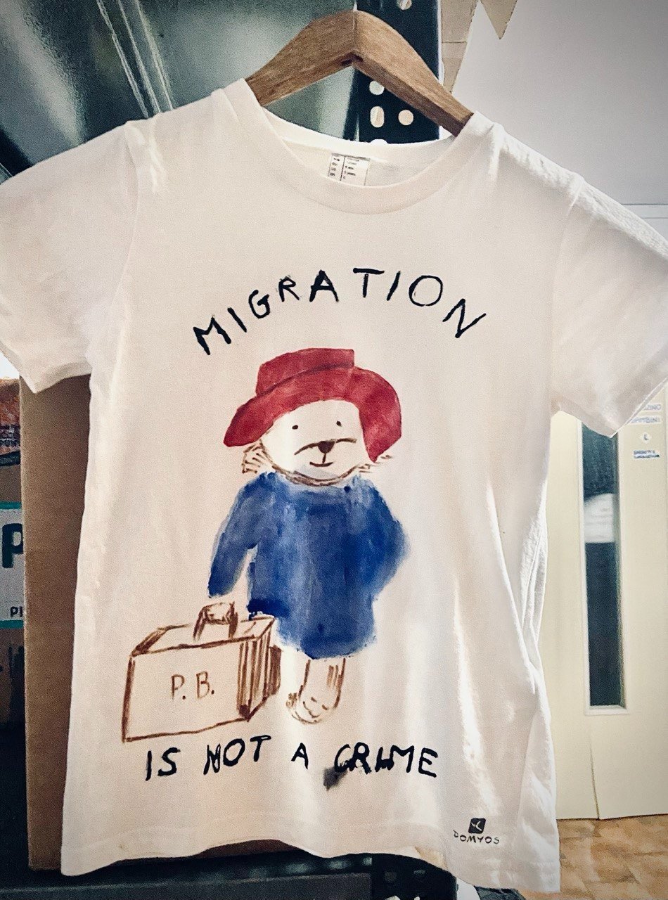 «Миграция не преступление». Фото: Валерия Шимаковская