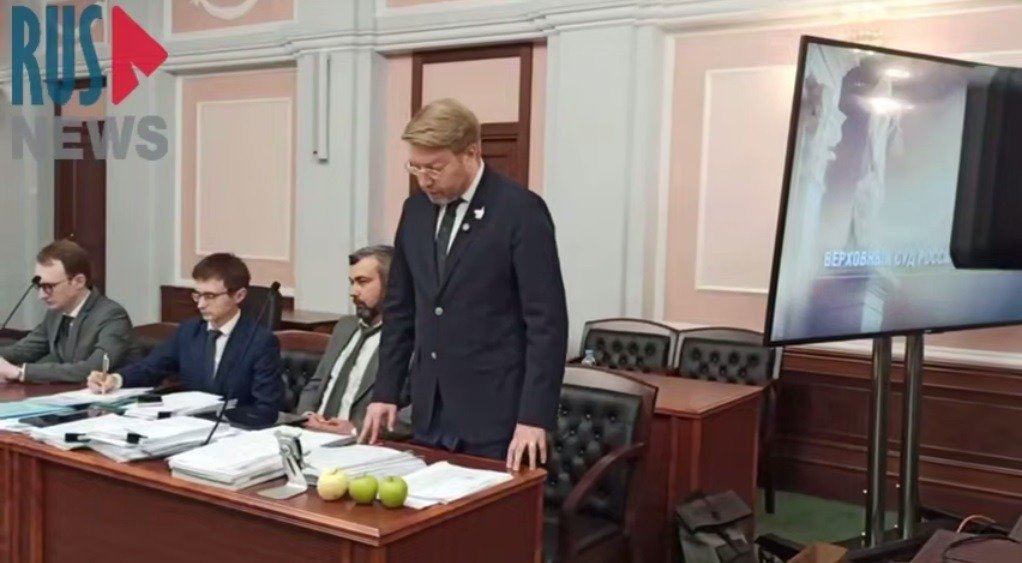 Скриншот видео: RusNews