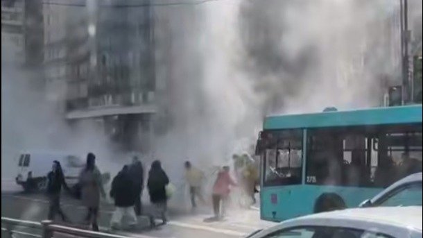 Скриншот видео telegram-канала «Мегаполис»