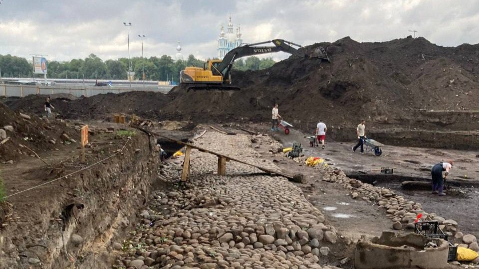 В ходе раскопок на территории Ниены петербургские археологи обнаружили более 50 тысяч исторических элементов