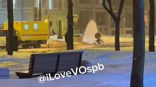 Скриншот видео: «Я люблю Васильевский остров»