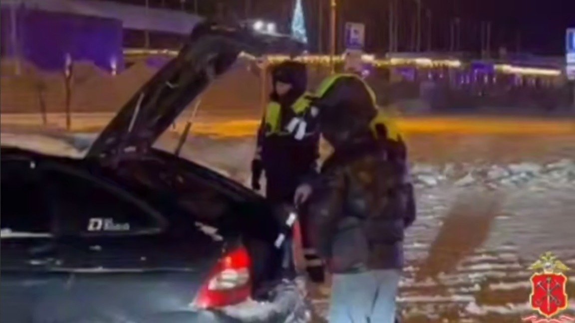 Скриншот видео: ГУ МВД по Петербургу и Ленобласти