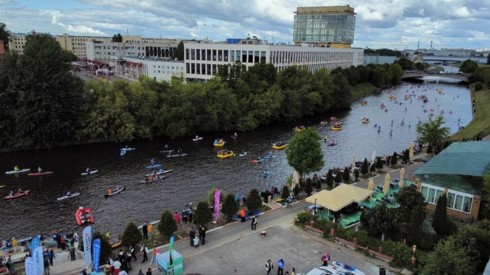 Петровский гребной марафон фото