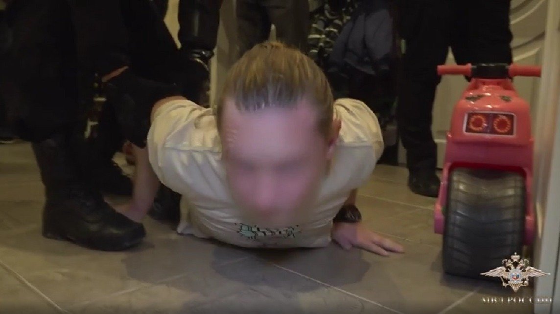 Скриншот видео: МВД РФ