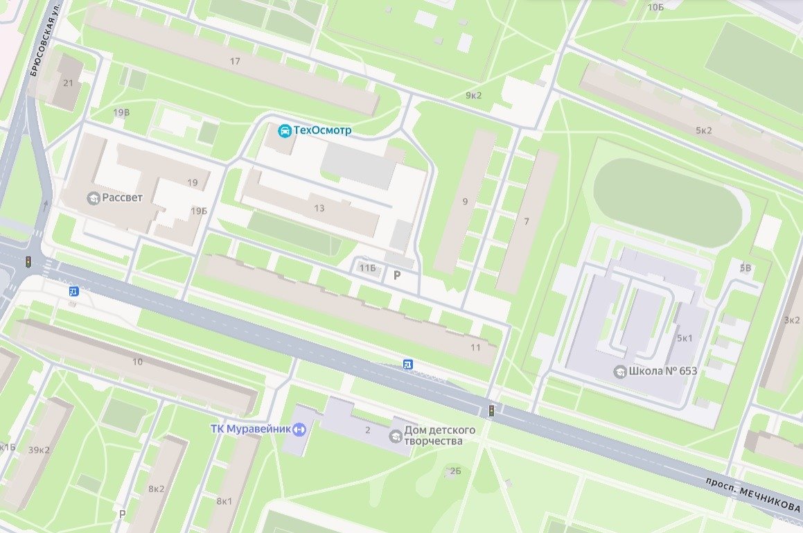 Схема: «Яндекс.Карты»