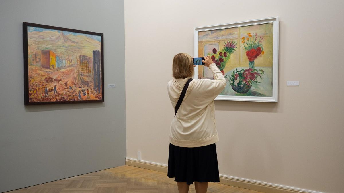 В Русском музее открылась масштабная выставка работ Павла Кузнецова