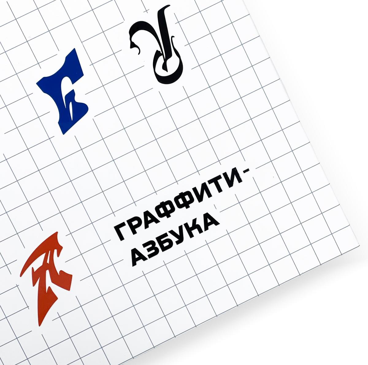 Книгу художники сопроводили манифестом: «Надписи на стенах — это язык города. Пусть он говорит по-русски». Иллюстрация предоставлена кураторами проекта.