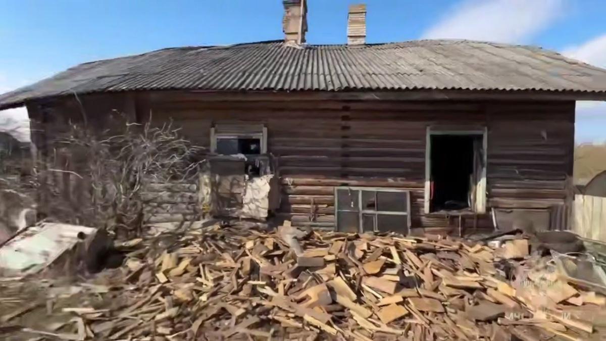 Скриншот видео: МЧС Ленобласти