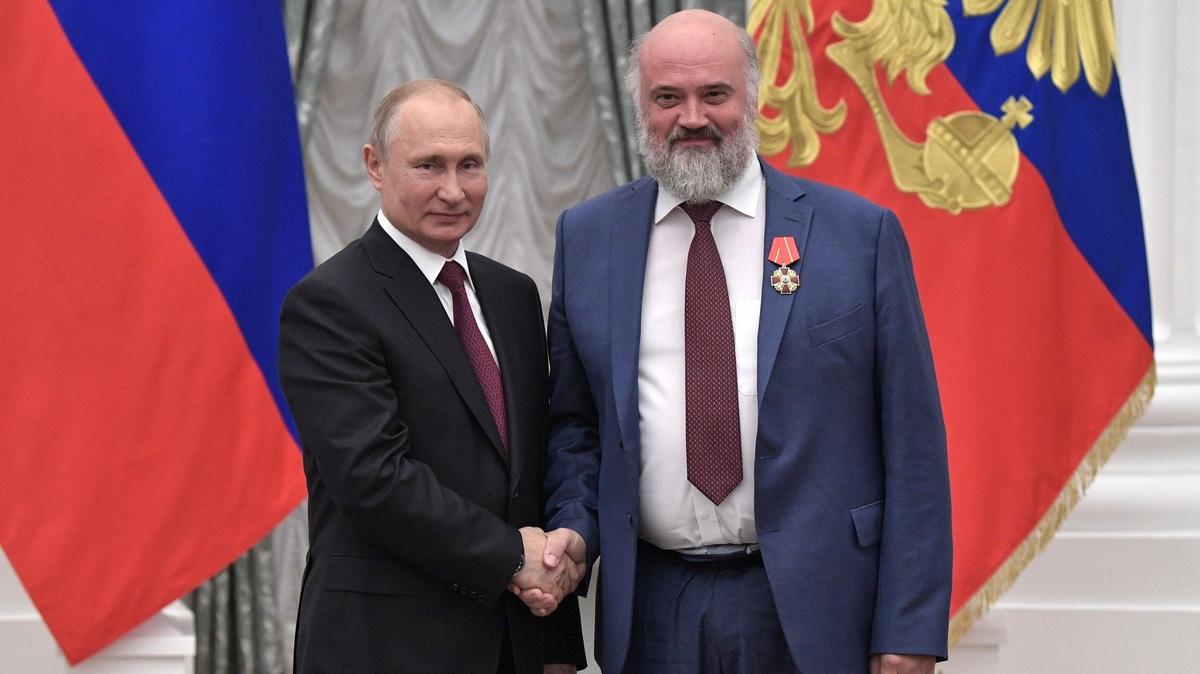 Сергей Андрияка (справа). Фото: пресс-служба Кремля