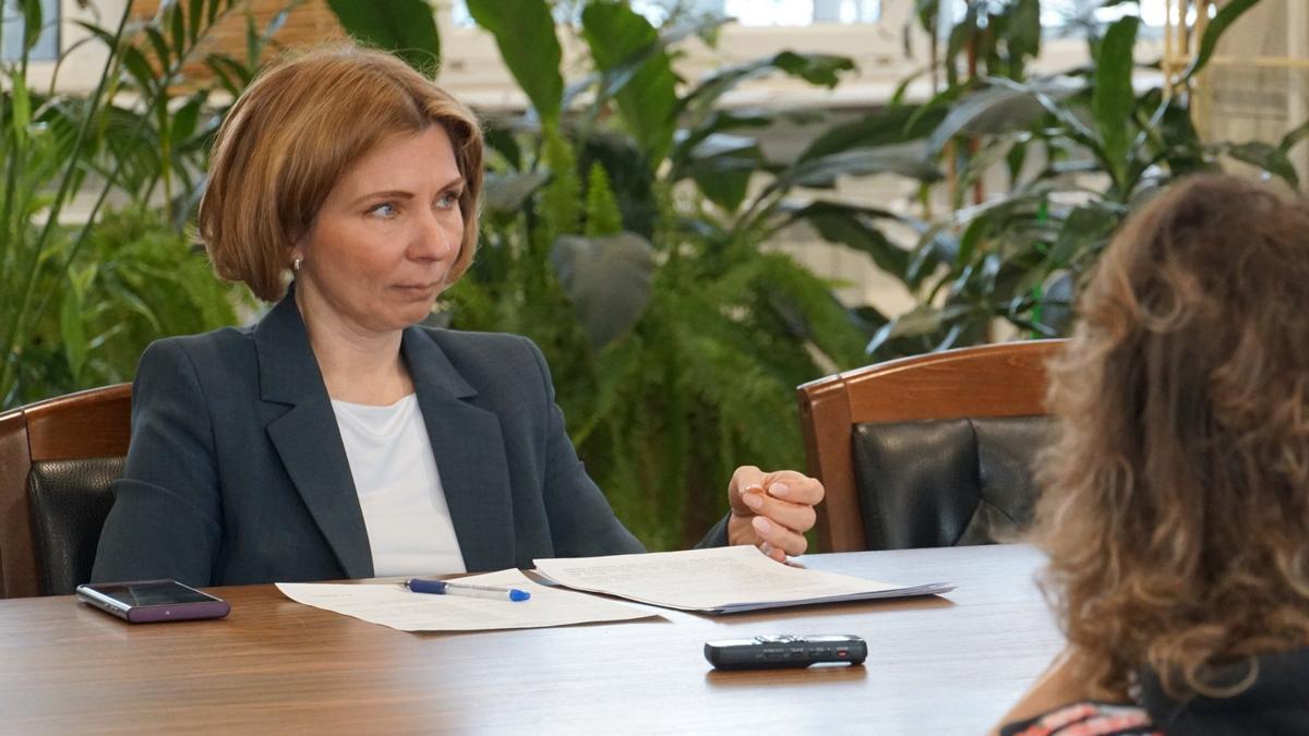 Елена Красильникова. Фото: группа Приморского района в ВК