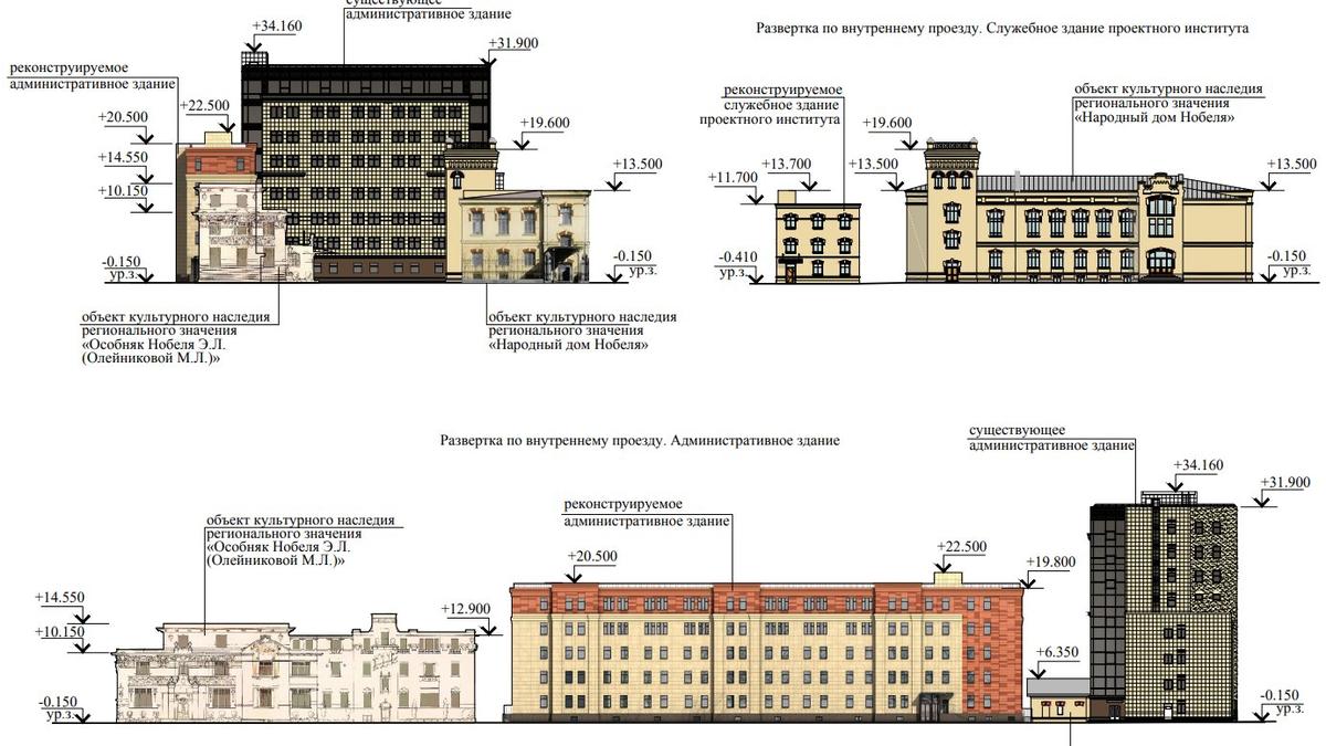 Здание за особняком Нобеля на Лесном проспекте собираются надстроить.  Реконструируемая постройка стоит вплотную к объекту культурного наследия. —  Новости Санкт-Петербурга › МР7.ру