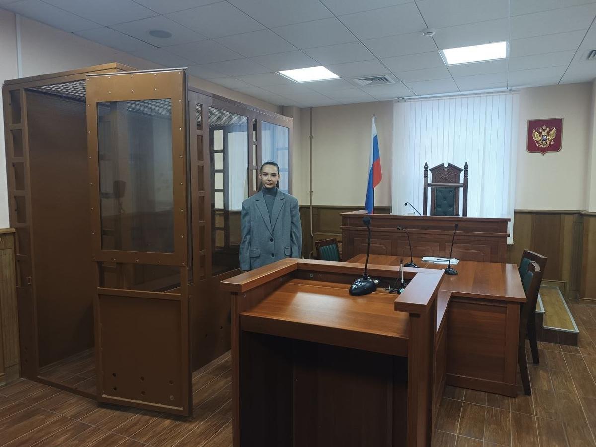 Адвокат Луиза Магомедова после вынесения приговора. Фото: MR7