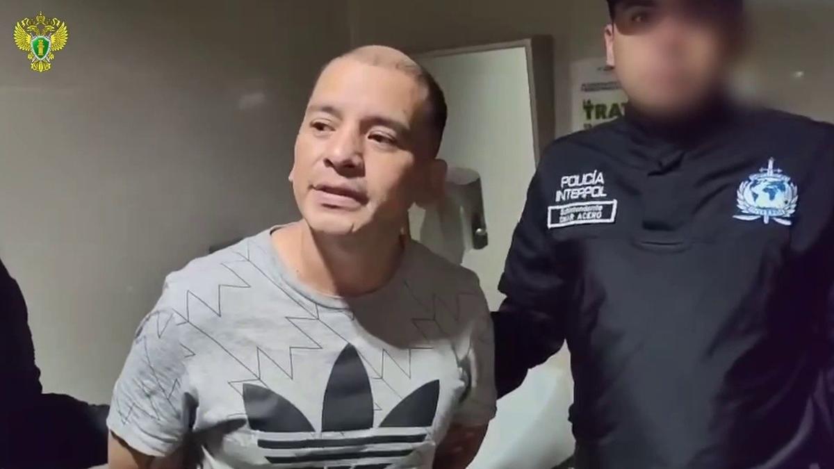 Фреди Андрес Патиньо Авила. Скриншот видео Генпрокуратуры РФ