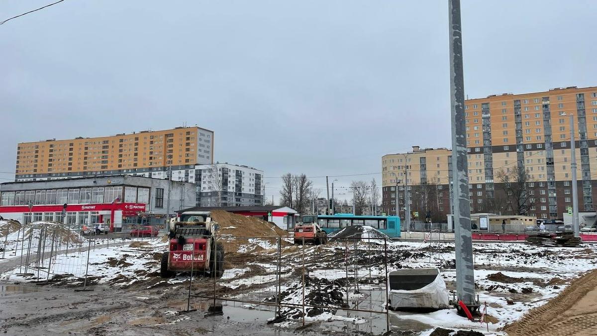 Ржевскую площадь в Красногвардейском районе планируют открыть в июле 2024 года