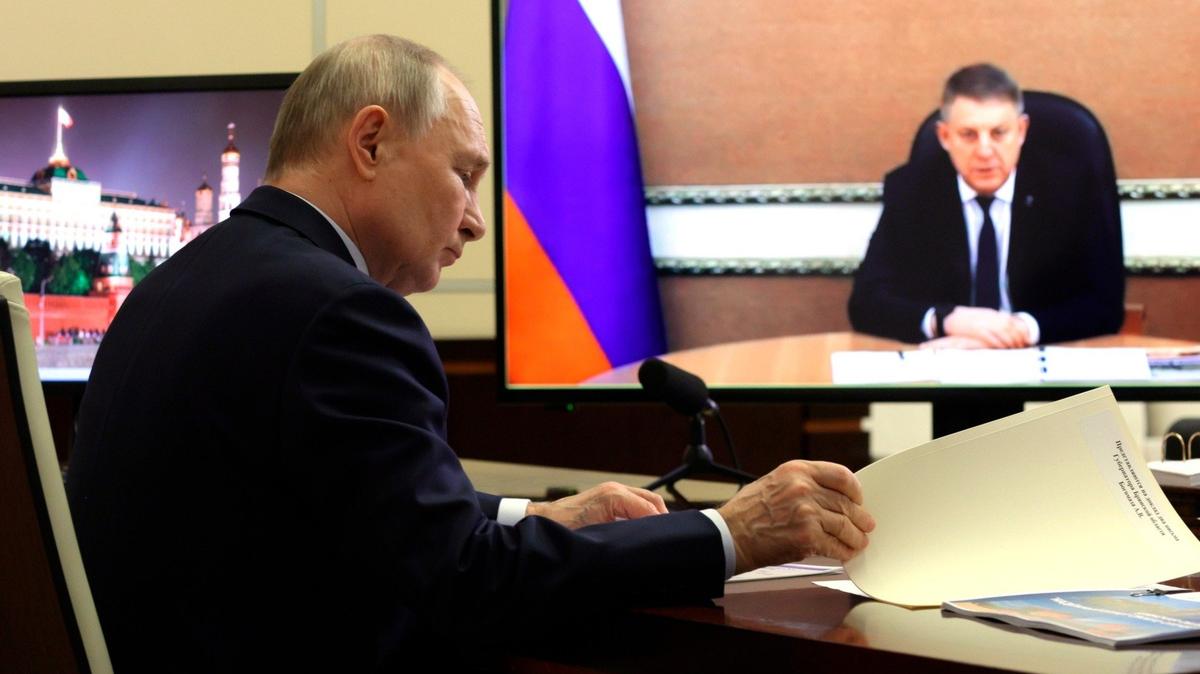 Владимир Путин и Александр Богомаз, 2025 год. Фото: пресс-служба Кремля