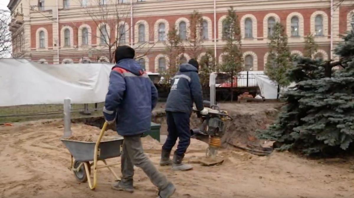 Фонтан в сквере на набережной Фонтанки восстановят к концу лета — Новости  Санкт-Петербурга › МР7.ру