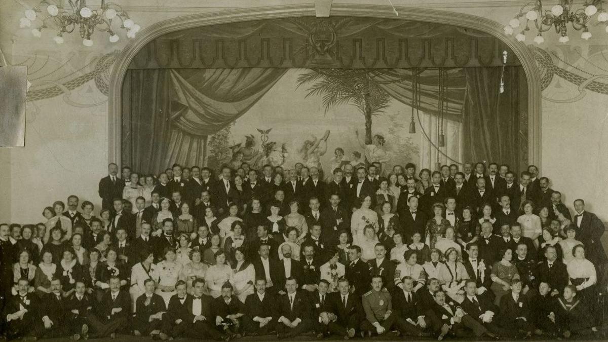 Десятилетие петербургского общества глухонемых, 1913 год. Фото: петербургское отделение ВОГ