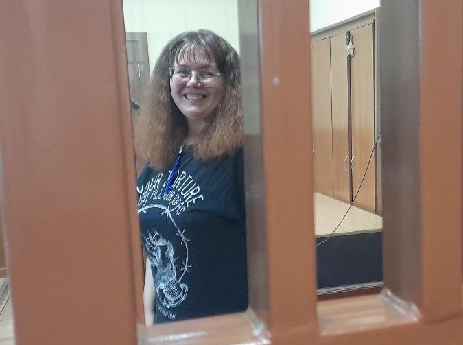 Ольга Смирнова в зале суда. Фото: Анна Мотовилова / MR7