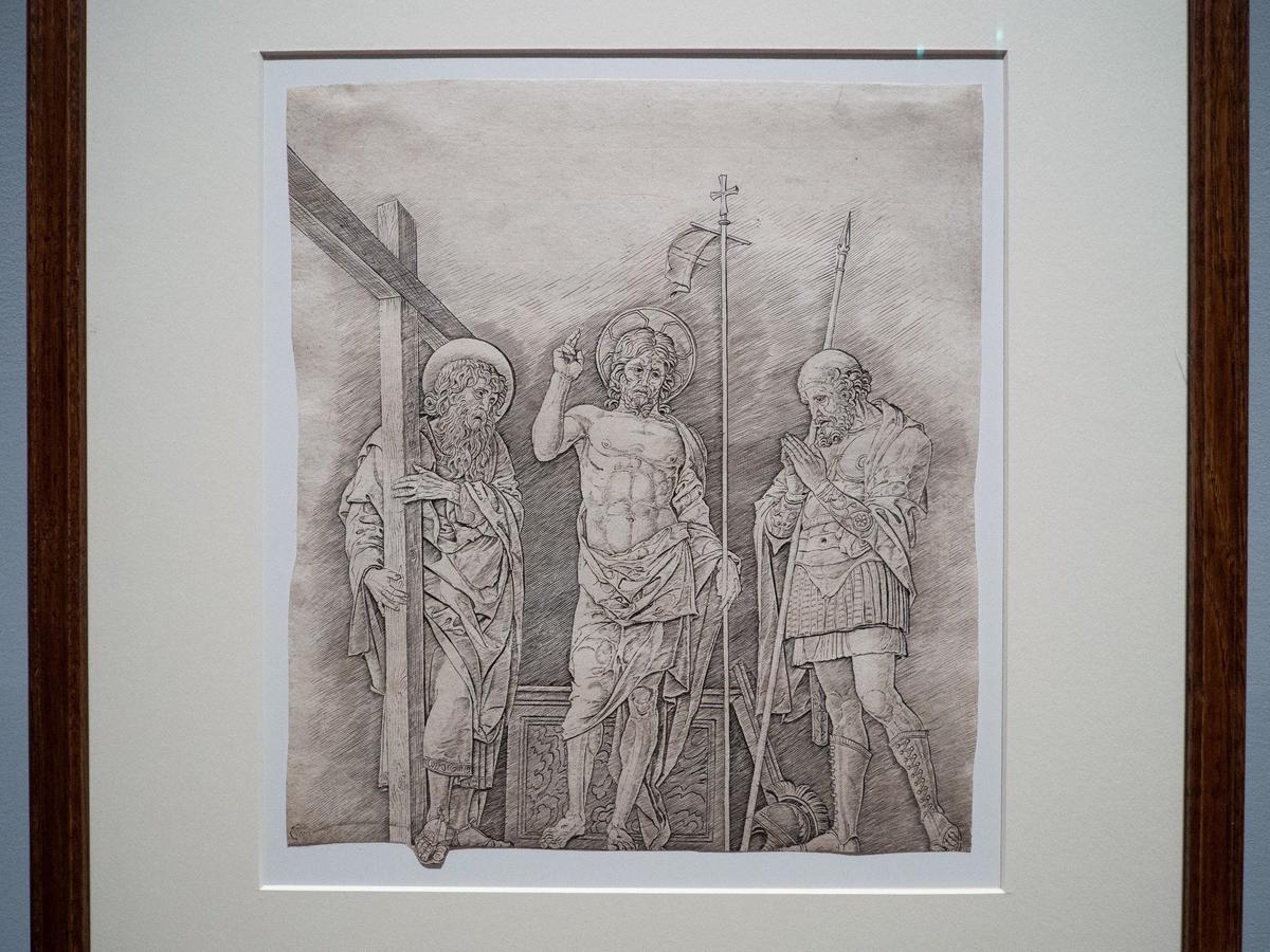 «Христос между святыми Андреем и Лонгином», Андреа Мантенья. Фото: Дмитрий Абрамов / MR7