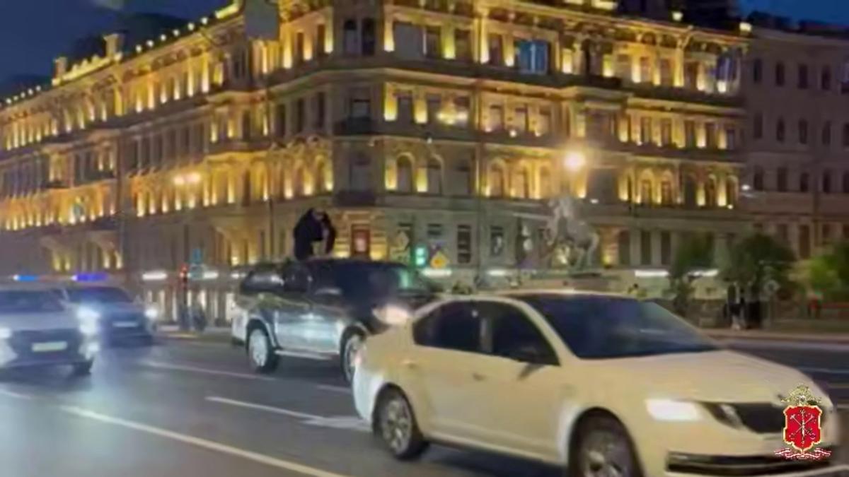 Жителя Ленобласти и его приятеля привлекли к ответственности после перформанса на Невском