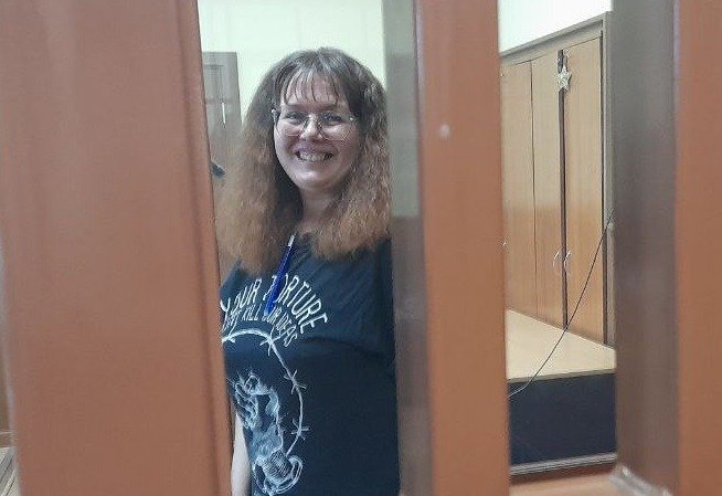 Ольга Смирнова в зале суда. Фото: Анна Мотовилова / MR7