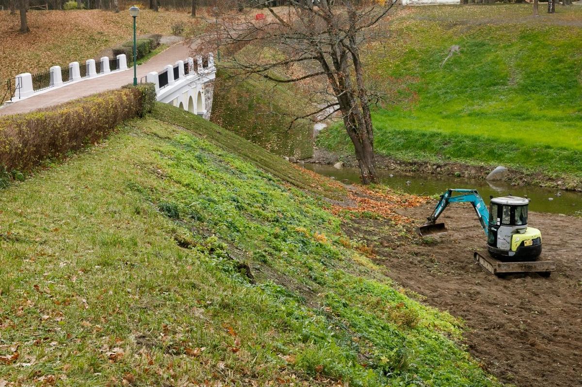 Реставрация парка Ораниенбаум. Фото: ГМЗ «Петергоф»