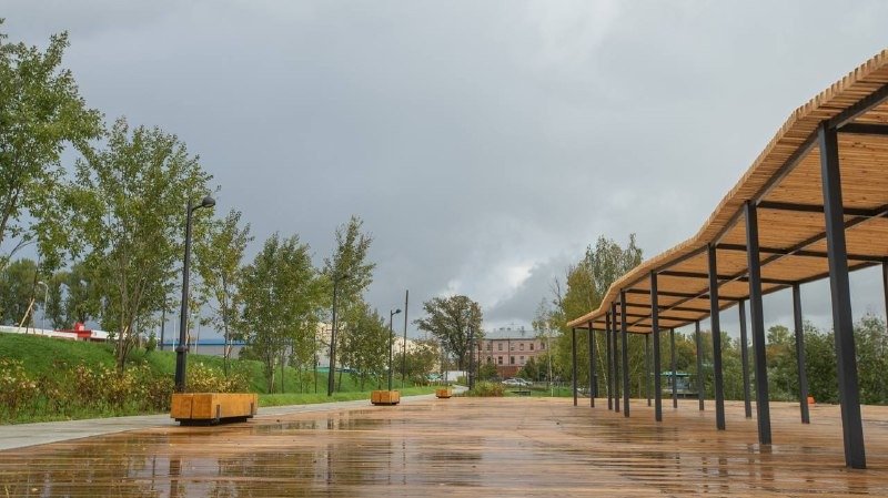 На шоссе Революции появилось новое общественное пространство — Новости ...