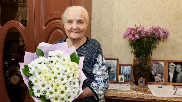 Ветеран Великой Отечественной войны из Выборга отметила 95-летний юбилей