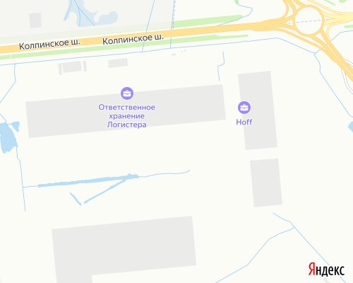 Схема: «Яндекс.Карты»