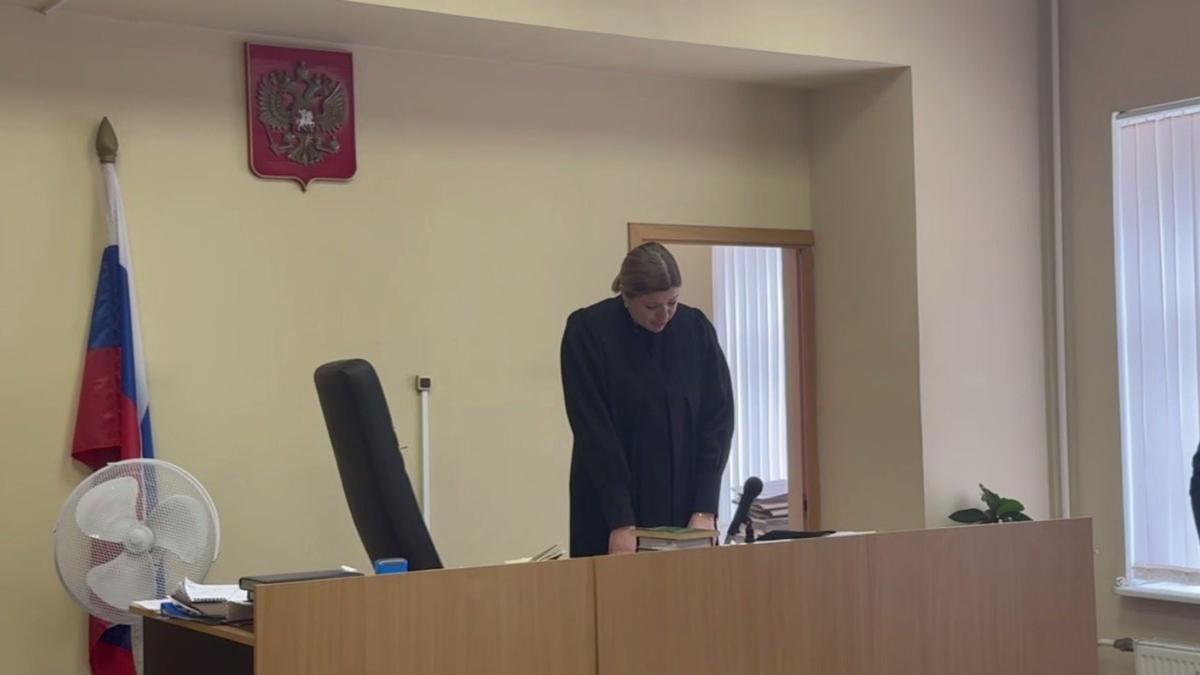 Скриншот видео: объединенная пресс-служба петербургских судов