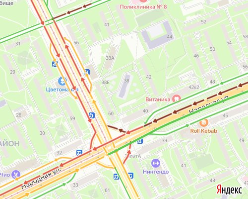 Схема: «Яндекс.Карты»