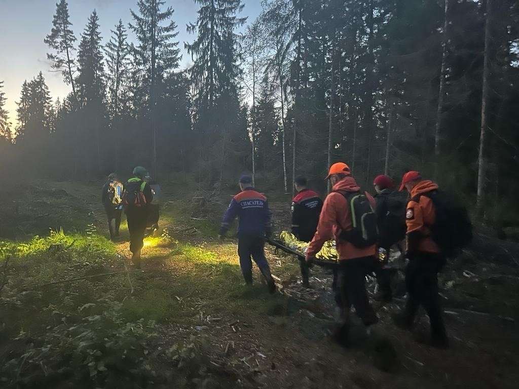 Фото:  Аварийно-спасательная служба Ленобласти