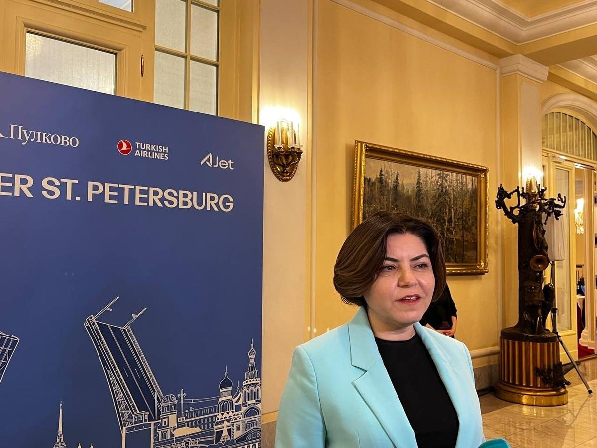 Асият Халваши — директор по авиационной коммерции Пулково. Фото: Любовь Смирнова / МР7