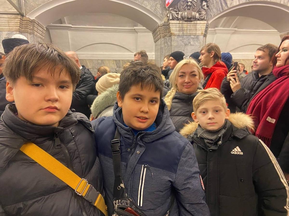 Данила, Тимур и Кирилл. Фото: Валерия Шимаковская / MR7