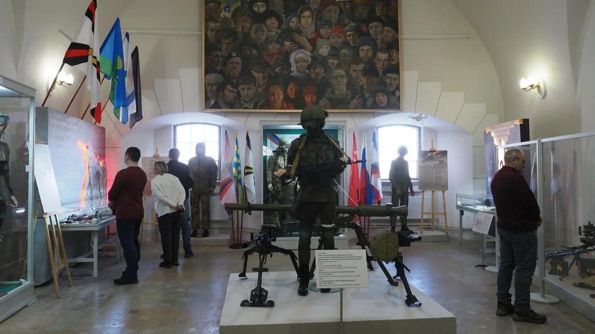 В Артиллерийском музее открылась выставка трофеев из зоны «спецоперации»