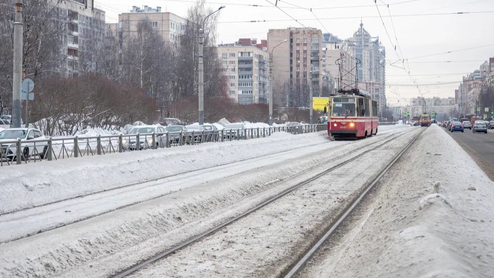 20 километров трамвайных путей отремонтируют в Петербурге до конца года