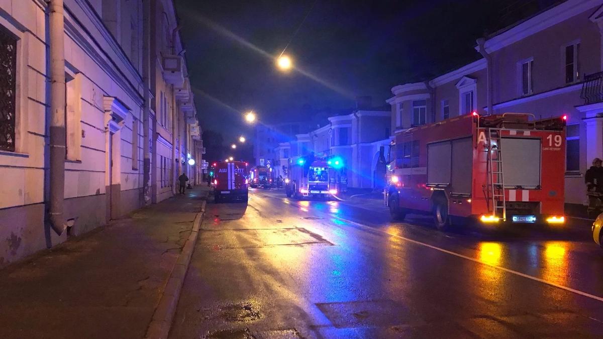 Два человека погибли при пожаре на Балтийской улице