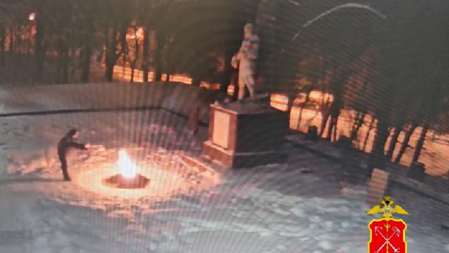 Скриншот: видео ГУ МВД по Петербургу и Ленобласти