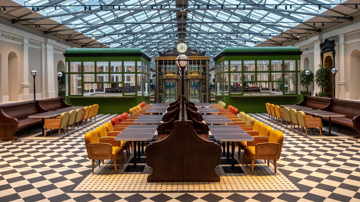 Откушать и отдохнуть в атмосфере вокзала XIX века