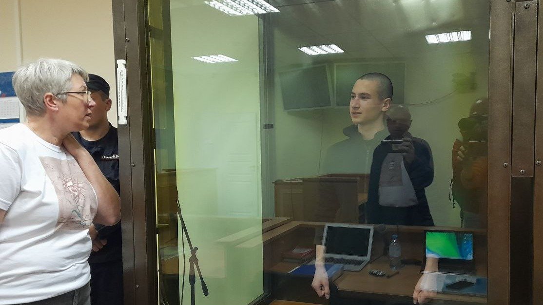 Татьяна Балазейкина и Егор Балазейкин в суде. Фото: Анна Мотовилова / MR7