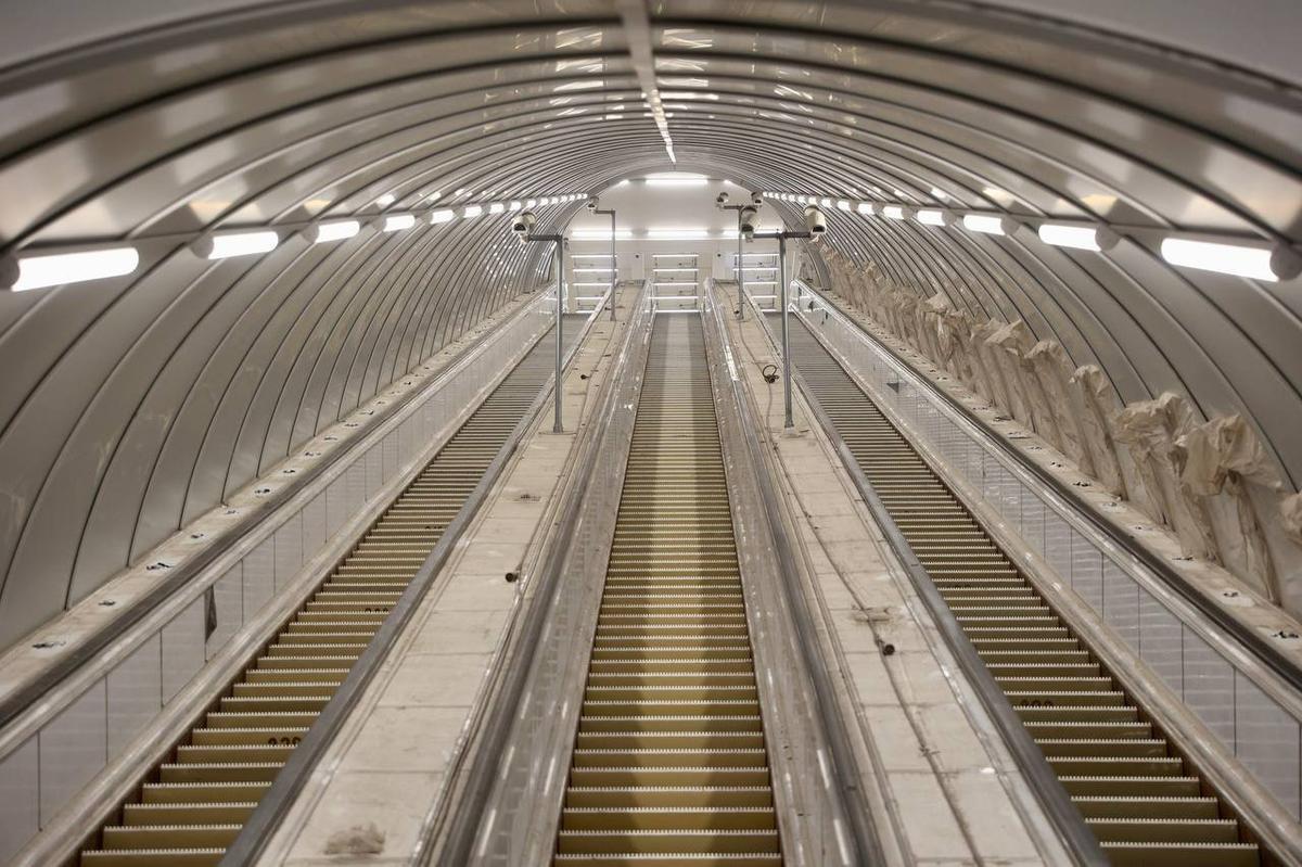 Станция метро «Московская». Фото: Telegram Кирилла Полякова